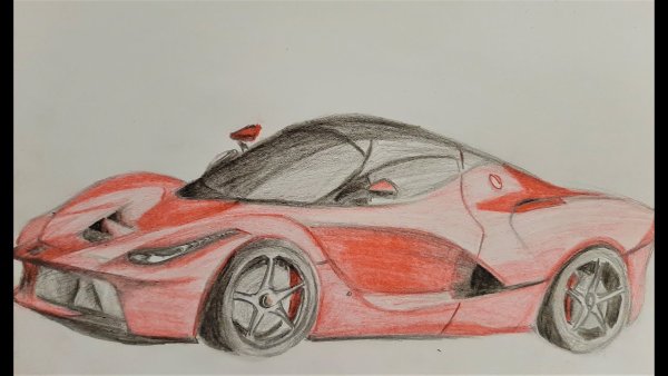 Спорткары для рисования