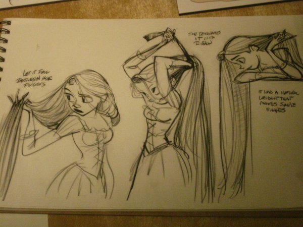 Рапунцель уроки рисования