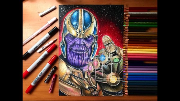 Танос маркерами