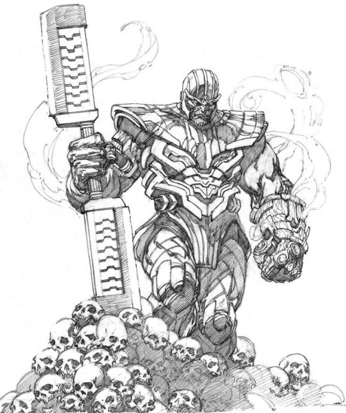 Нарисовать ТАНОСА