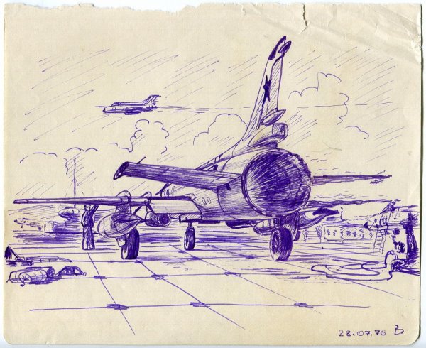 Зарисовки самолетов