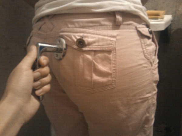 Ручки из попы