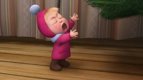 Маша и медведь скучаю