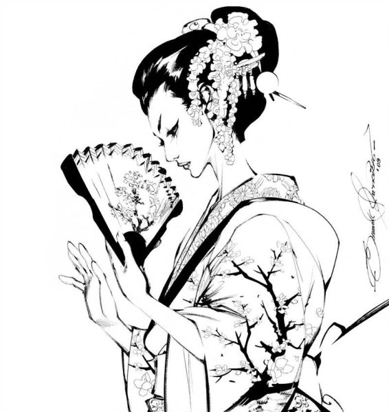 Японские иллюстрации