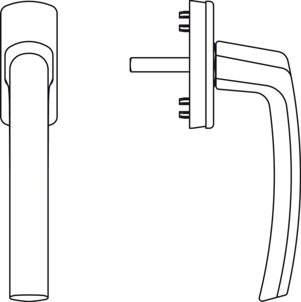 Ручка оконная СТН-2250