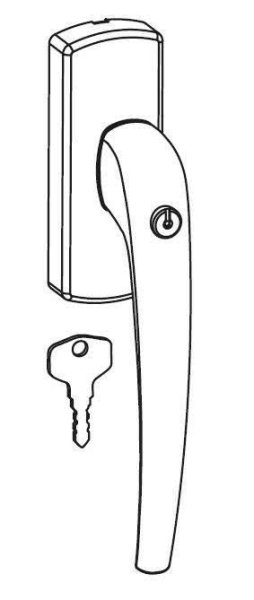 Ручка оконная 100201.03 p