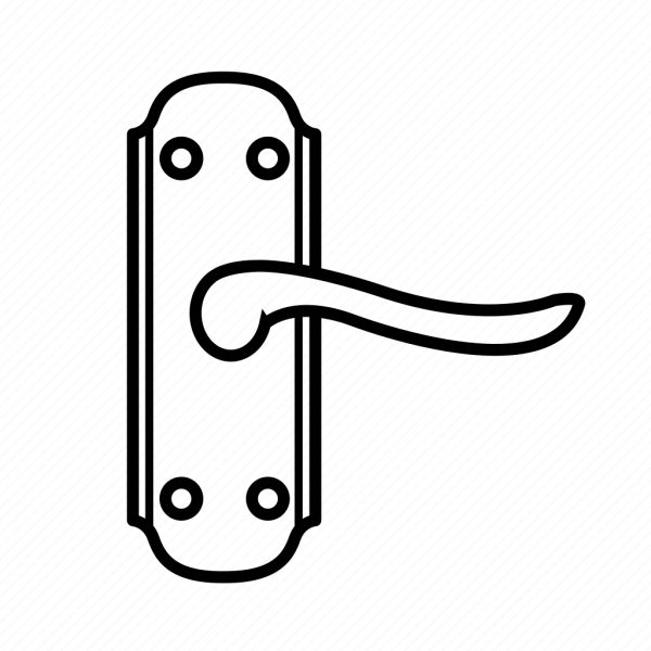 Пиктограмма дверная ручка