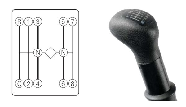 Схема переключения коробки передач КАМАЗ ЗФ