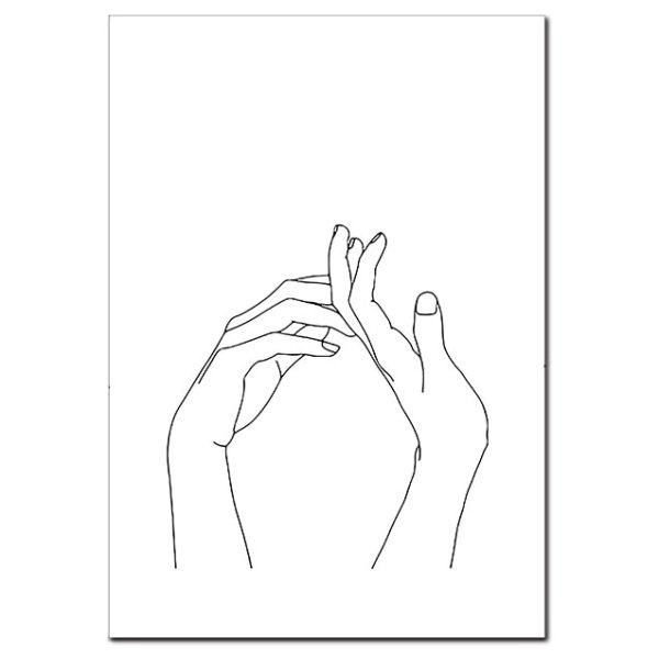 Рука из линий