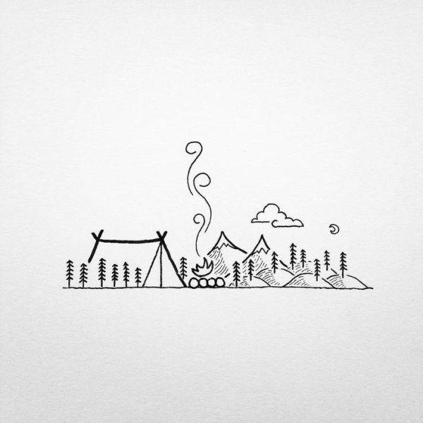 Рисунки в стиле Минимализм