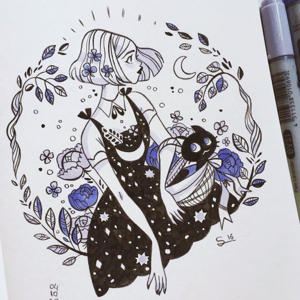 Рисунки для скетчбука