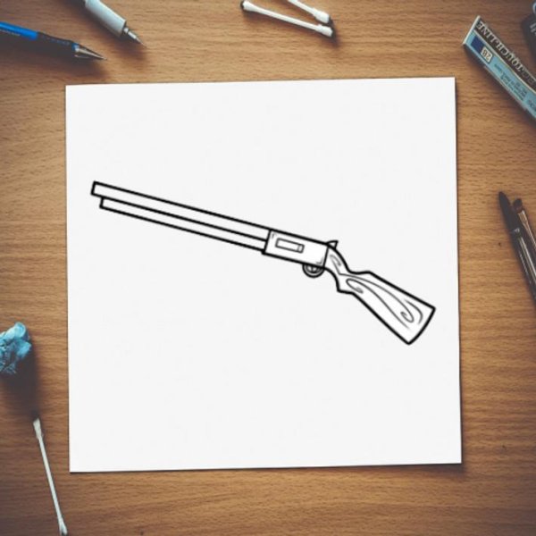 Нарисовать оружие