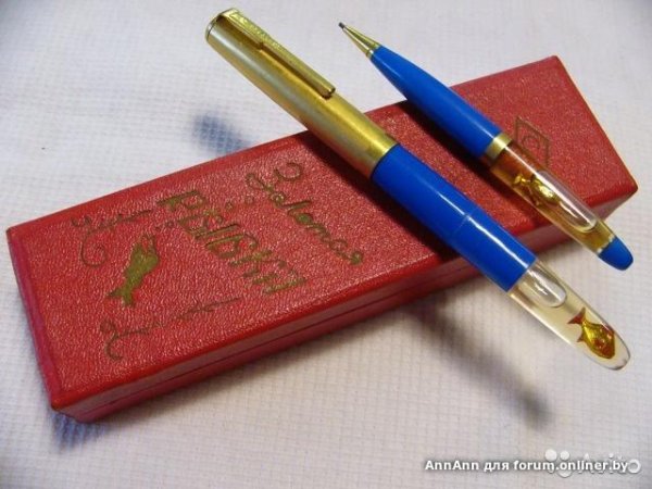 Советские ручки с плавающим элементом