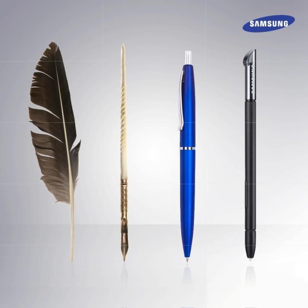 Перьевая ручка Эволюция