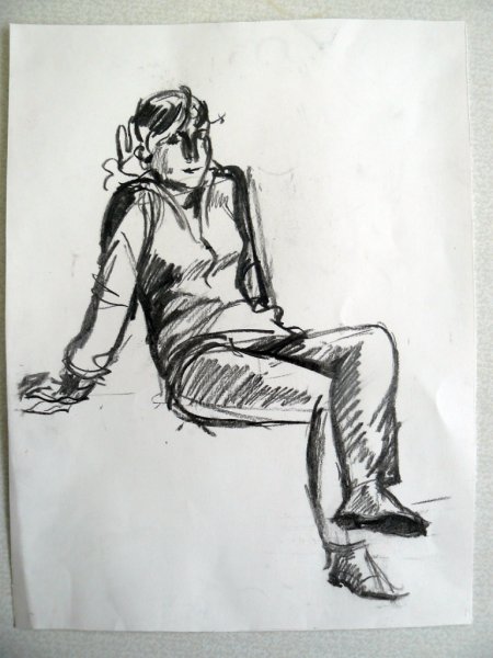 Зарисовки человеческой фигуры