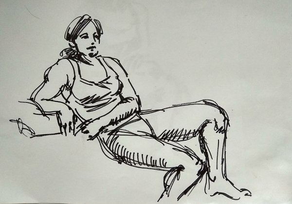 Наброски людей