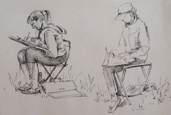 Пленэрные зарисовки