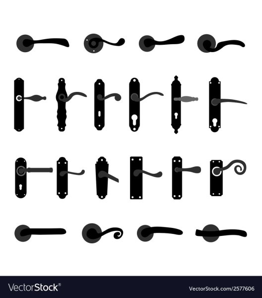 Дверная ручка значок