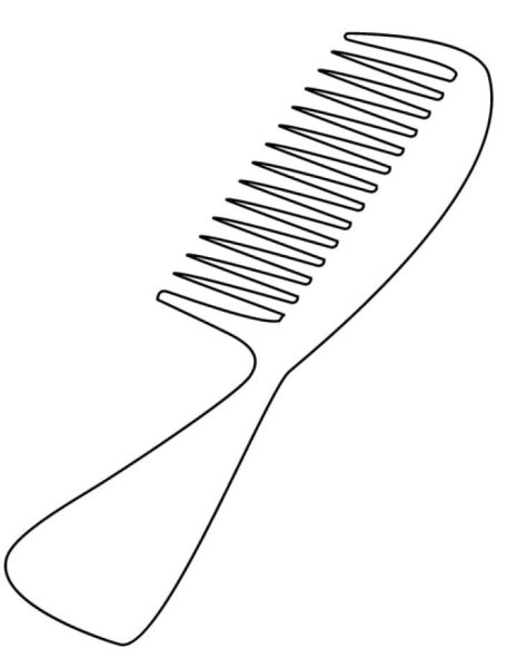 Трафарет Расчески
