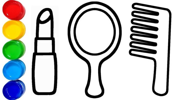 Расческа значок