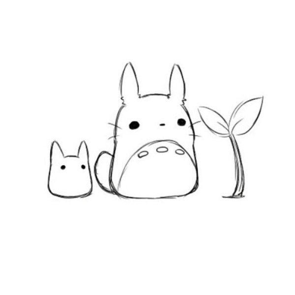 Рисунки для срисовки лёгкие и милые