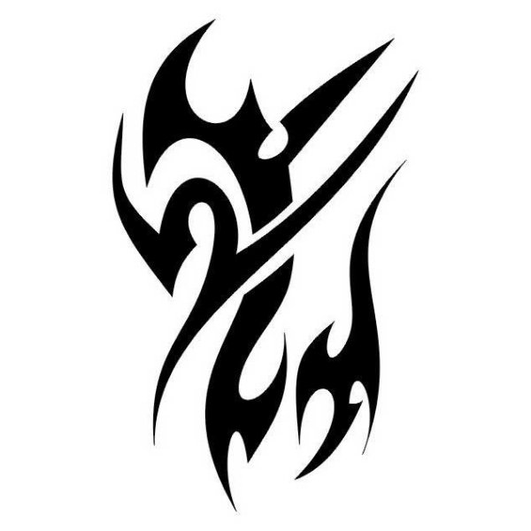 Тату на бумаге