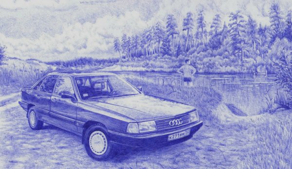 Простые рисунки фломастерами для девочек