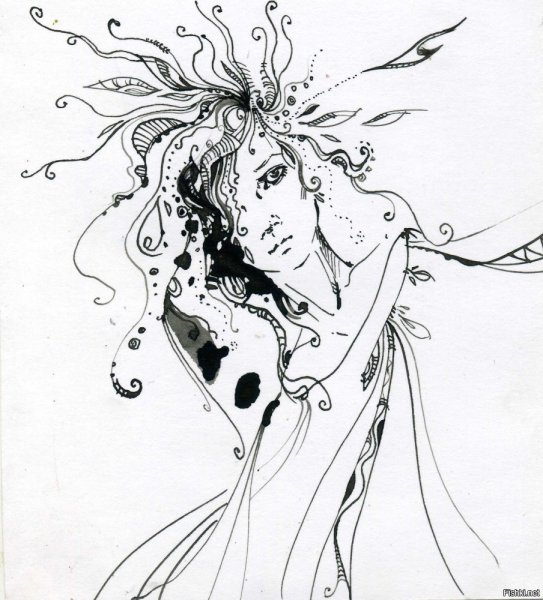 Картины гелевой ручкой