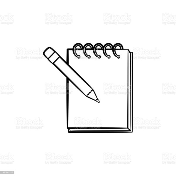 Блокнотик с карандашом