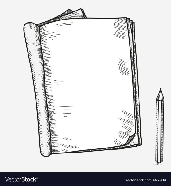 Записная книжка с карандашом