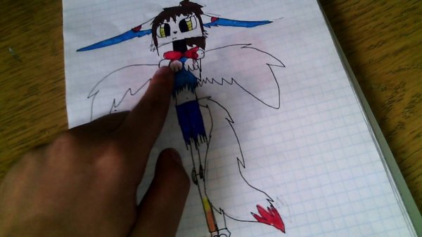 Рисунки ФНАФ ручкой