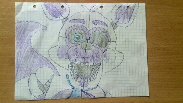 Рисунки для скетчбука ФНАФ