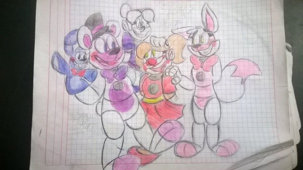 ФНАФ плакаты для срисовки