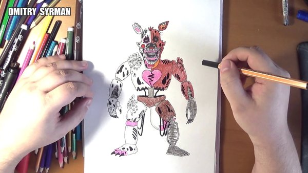 Рисование АНИМАТРОНИКОВ