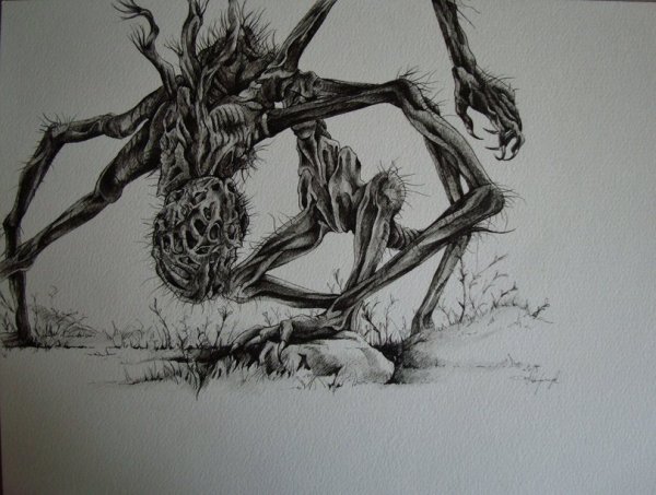 Чудовища карандашом