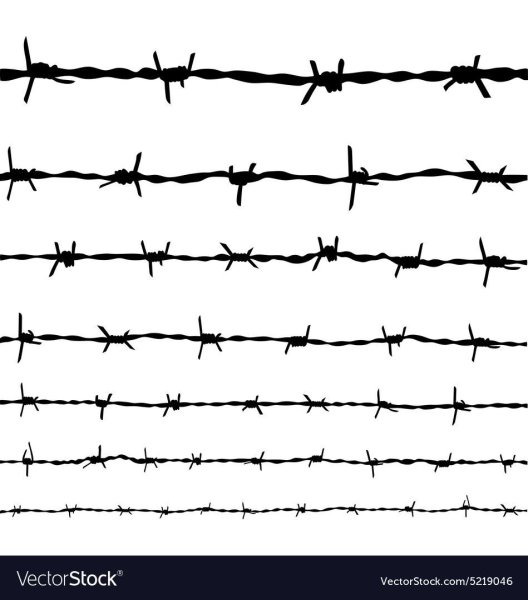 Тонкая колючая проволока