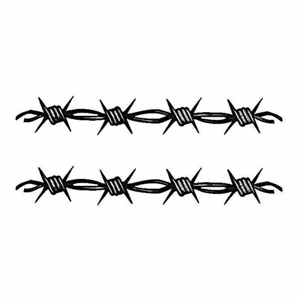 Колючая проволока рисунок карандашом