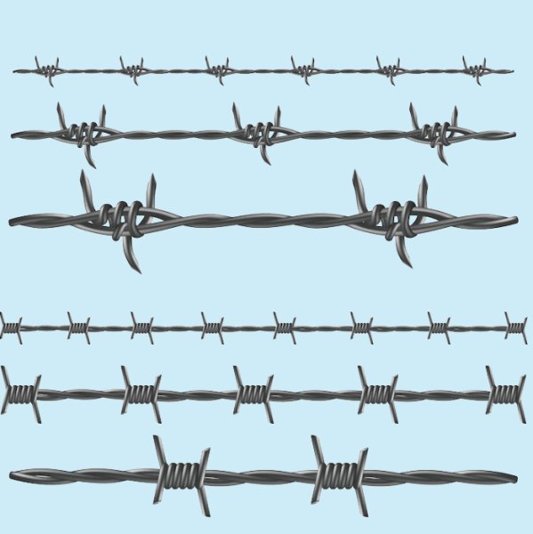 Колючая проволока тату эскиз