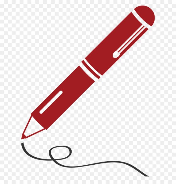 Ручка вектор черно белый