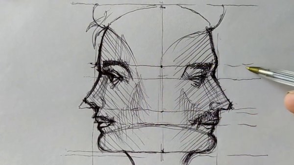 Дэниел Рэдклифф скетч