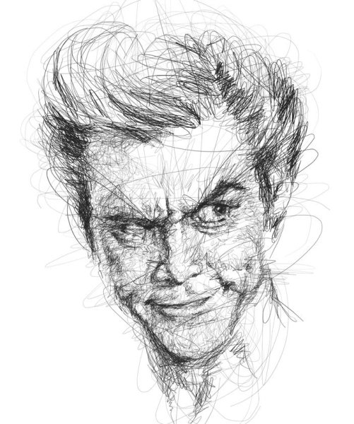 Портрет в стиле скетч