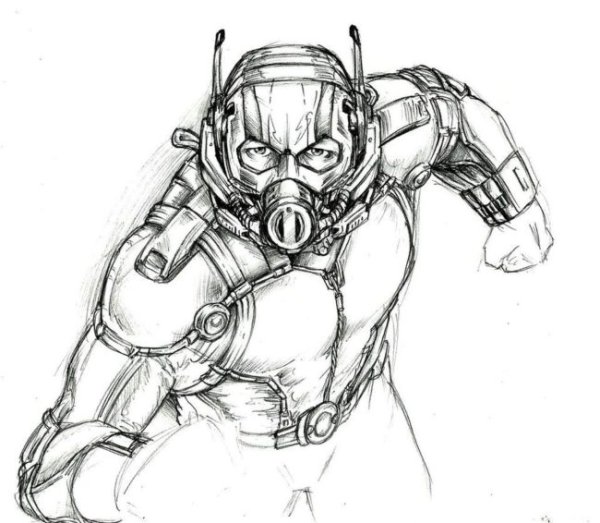 Человек муравей Марвел