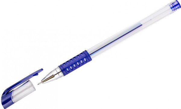 Ручка гелевая OFFICESPACE синяя, 0,5мм