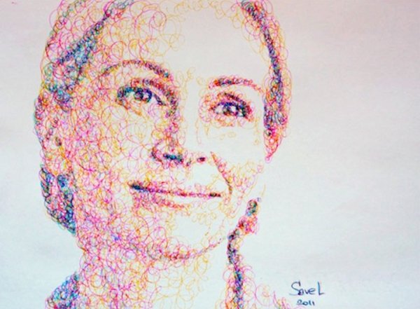Необычные техники рисования портретов