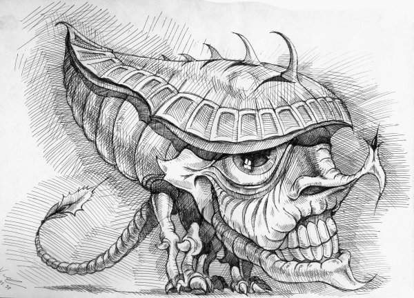 Стили рисования монстров