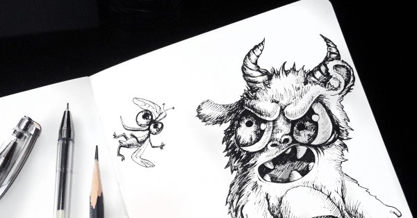 Страшный скетчбук