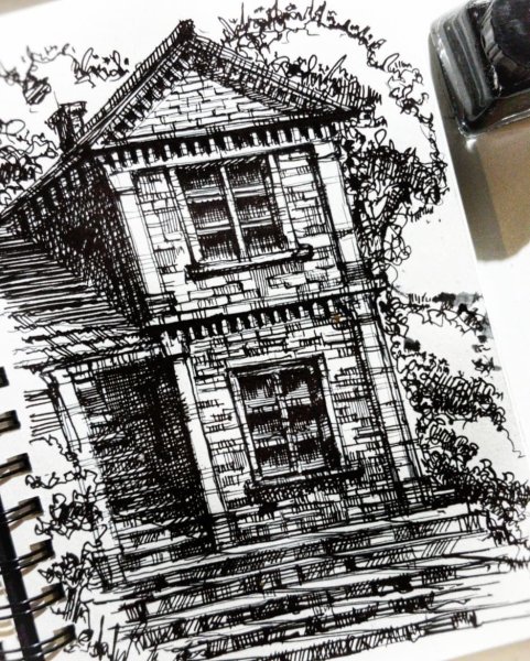 Эдуард Кичигин скетчинг