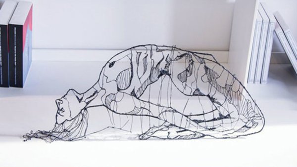 Портрет 3д ручкой