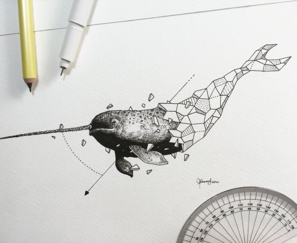 Kerby Rosanes геометрические животные