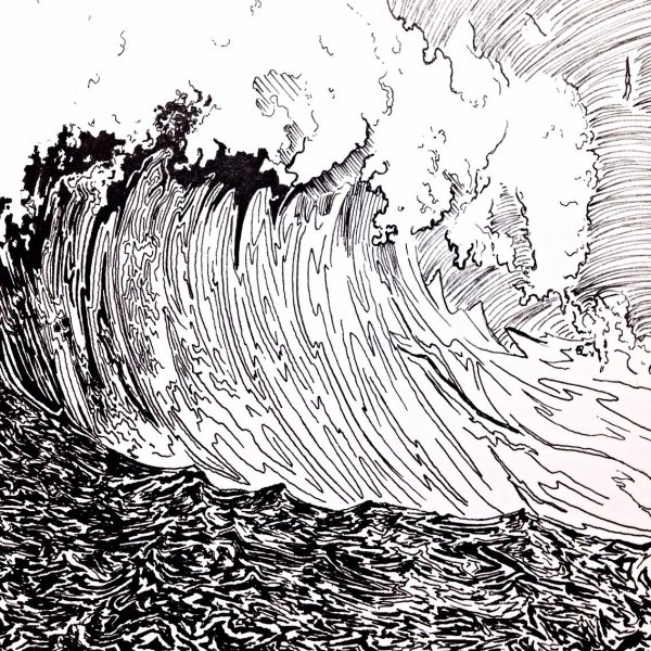 Волна рисунок